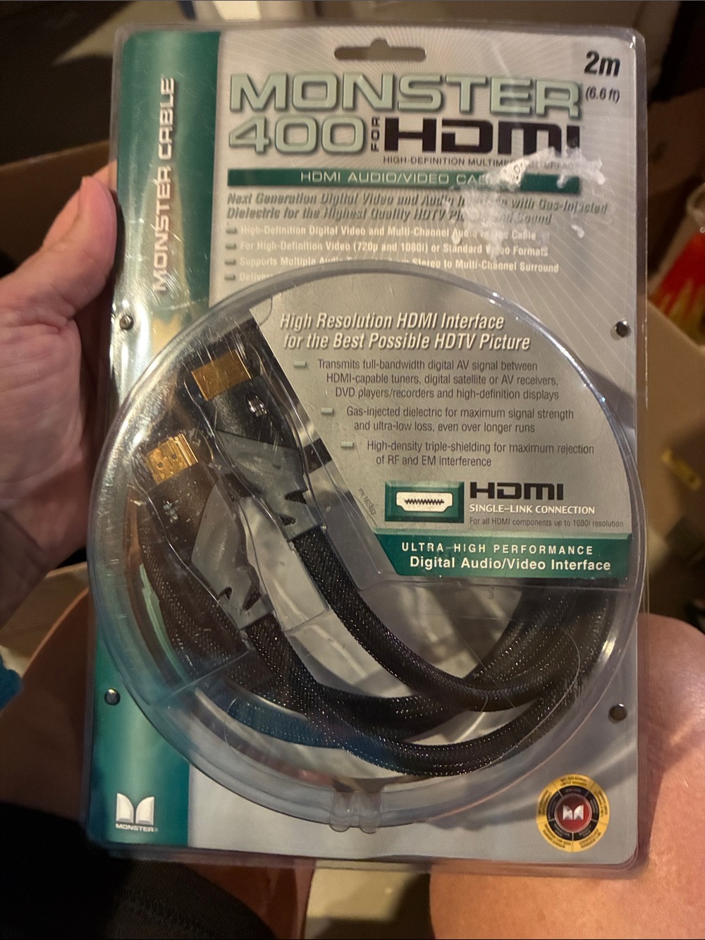 400 HDMI Cable 2m - Black
